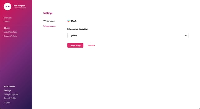glow connect slack workspace, part 2