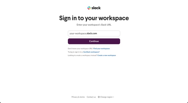 glow connect slack workspace, part 3