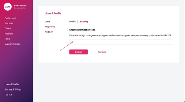 manage multiple wordpress sites with glow - disable 2FA - part 2