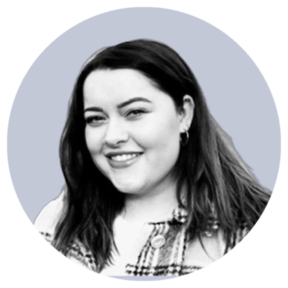 photo of georgia, production manager, zap creative